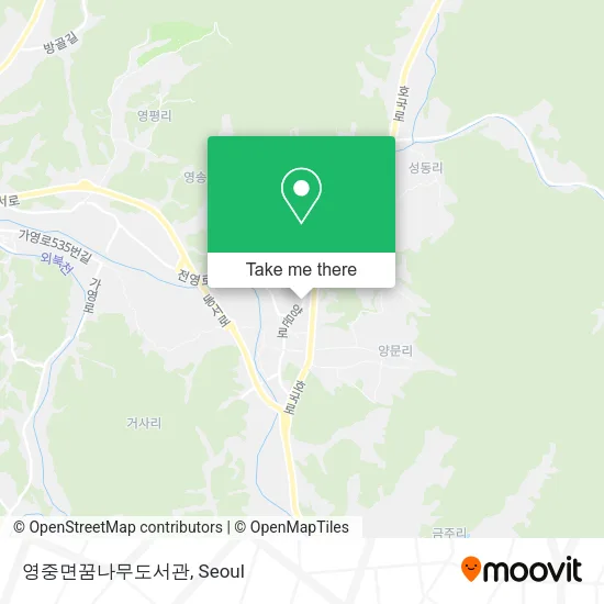 영중면꿈나무도서관 map