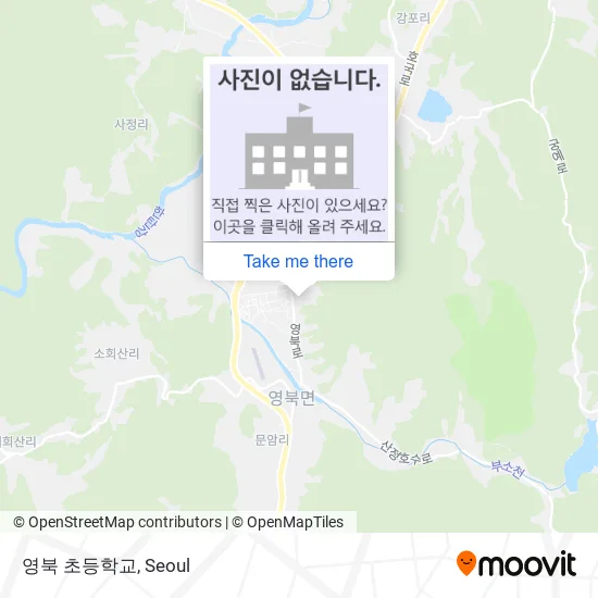 영북 초등학교 map