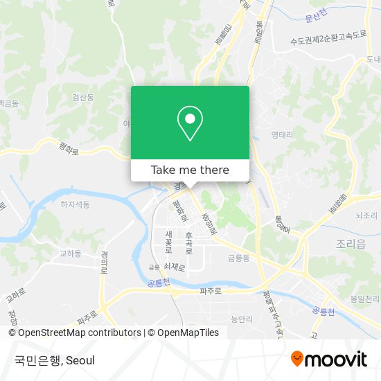 국민은행 map