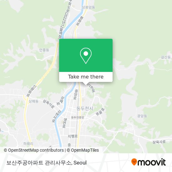 보산주공아파트 관리사무소 map