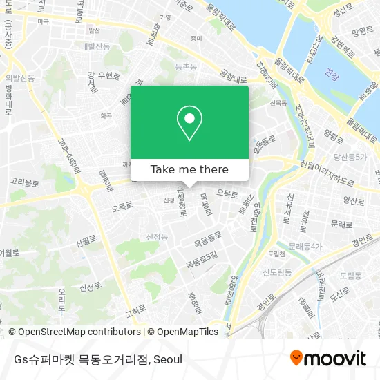 Gs슈퍼마켓 목동오거리점 map