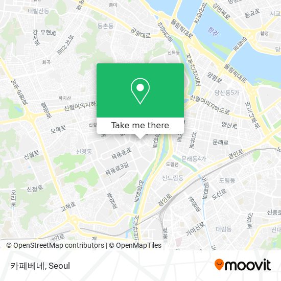 카페베네 map