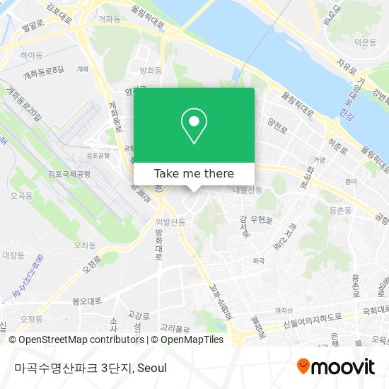 마곡수명산파크 3단지 map