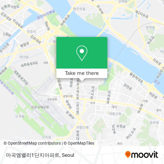 마곡엠밸리1단지아파트 map