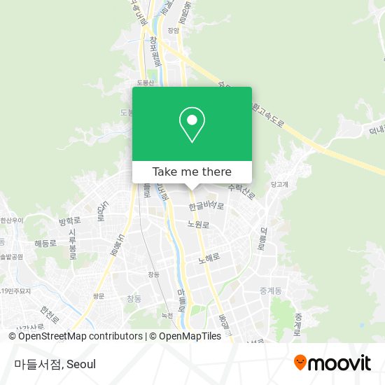 마들서점 map