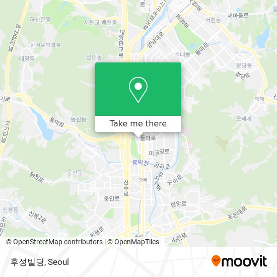 후성빌딩 map