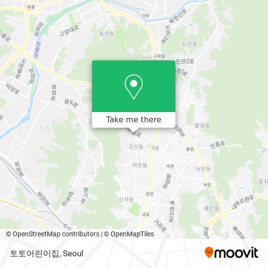 토토어린이집 map