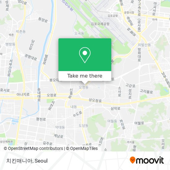 치킨매니아 map