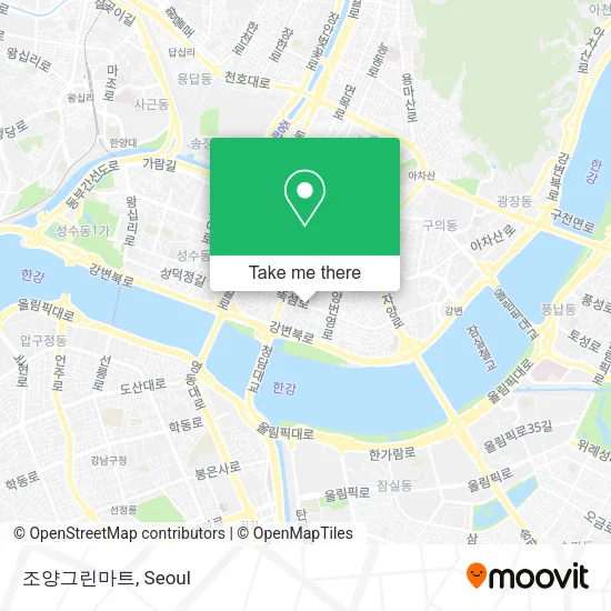 조양그린마트 map