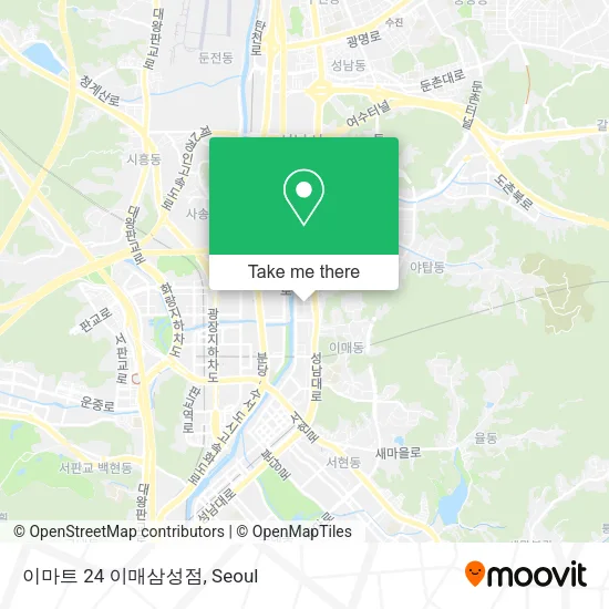 이마트 24 이매삼성점 map