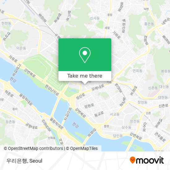 우리은행 map