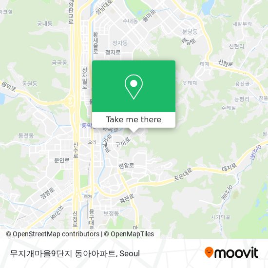 무지개마을9단지 동아아파트 map