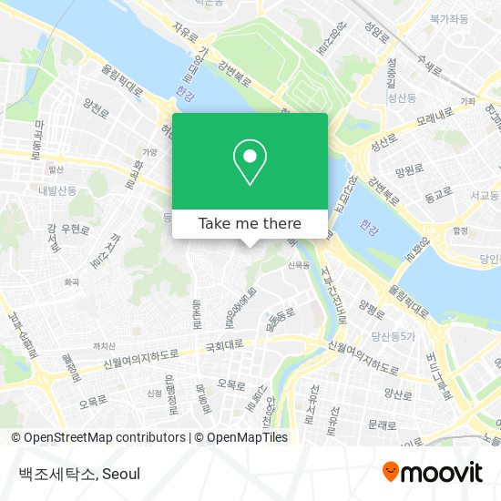 백조세탁소 map