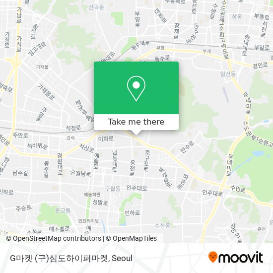 G마켓 (구)심도하이퍼마켓 map
