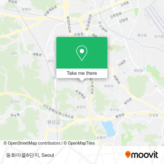 동화마을6단지 map