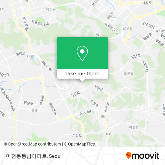 마전동동남아파트 map
