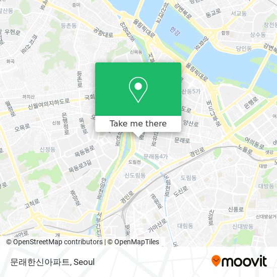 문래한신아파트 map