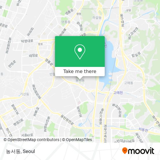 농서동 map