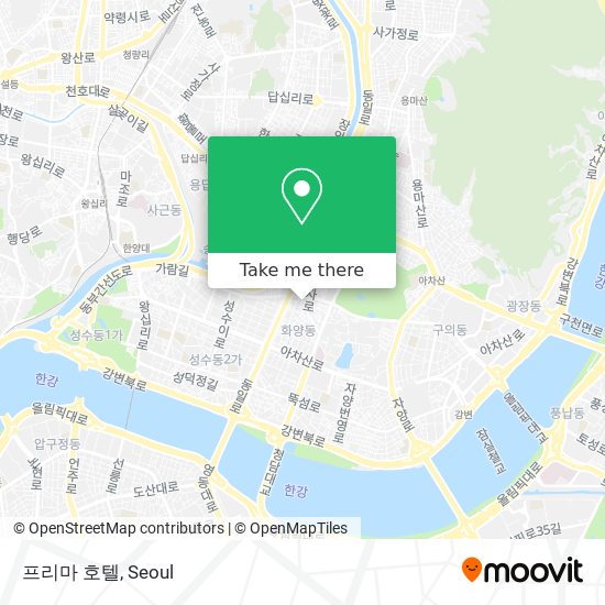 프리마 호텔 map