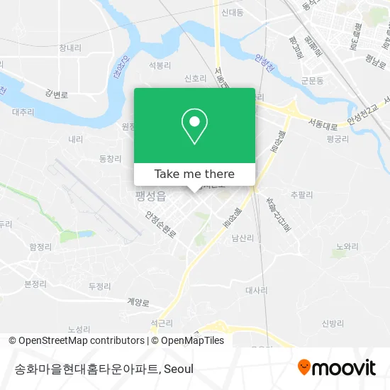 송화마을현대홈타운아파트 map