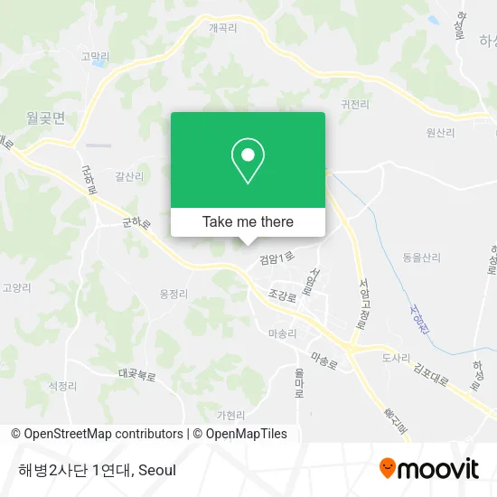 해병2사단 1연대 map