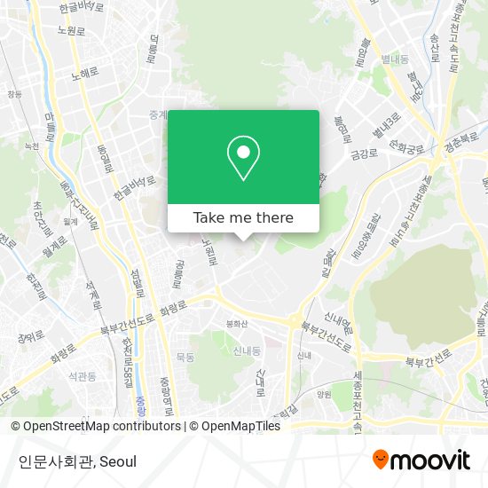 인문사회관 map