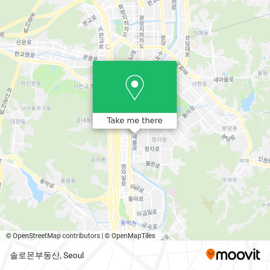 솔로몬부동산 map