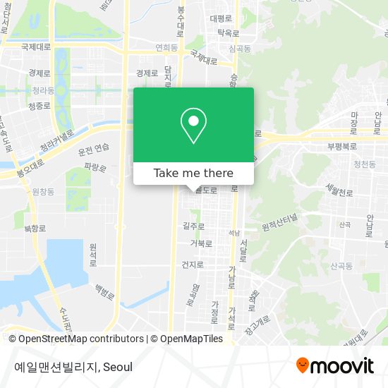 예일맨션빌리지 map