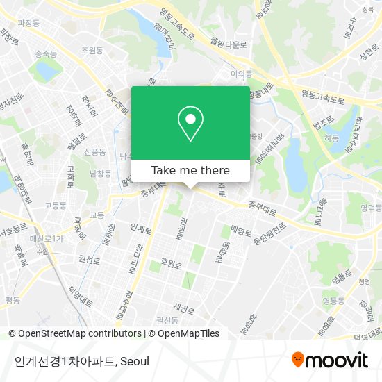 인계선경1차아파트 map