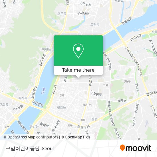 구암어린이공원 map