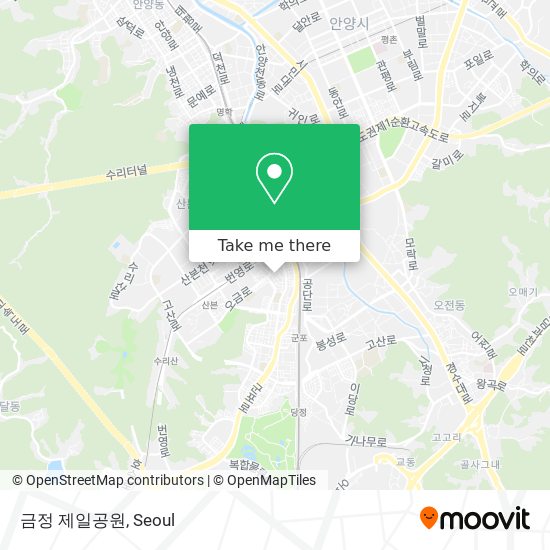 금정 제일공원 map