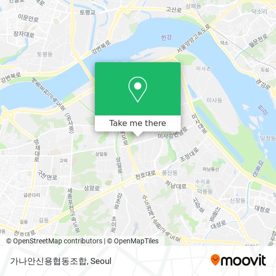 가나안신용협동조합 map