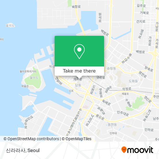 신라라사 map