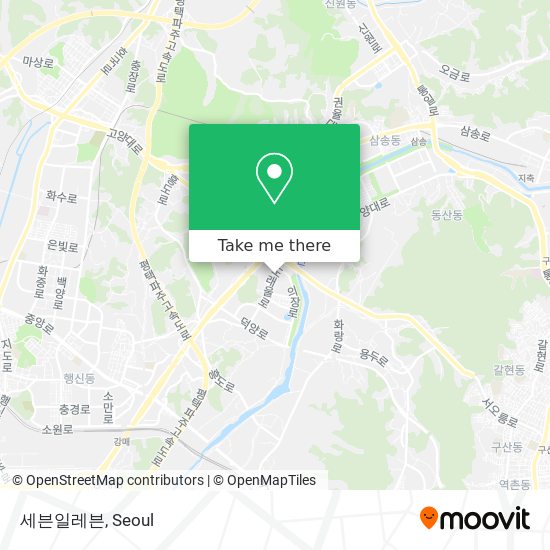 How to get to 세븐일레븐 in 고양시, 경기도 by Bus or Subway?