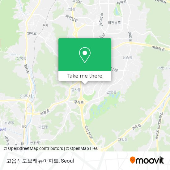 고읍신도브래뉴아파트 map
