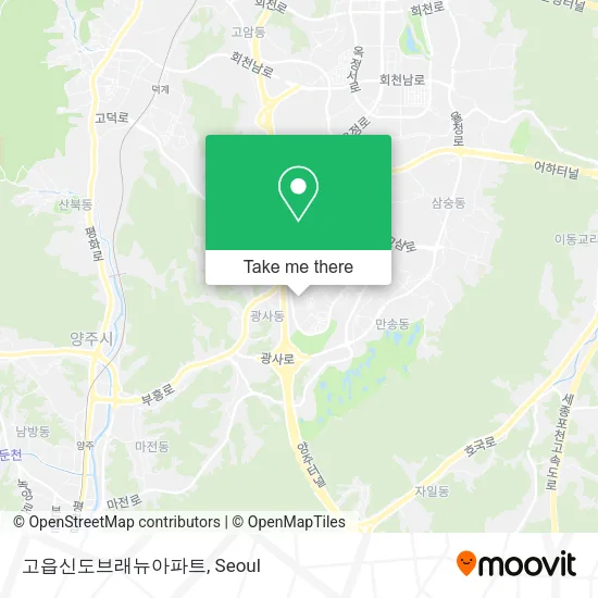 고읍신도브래뉴아파트 map