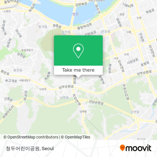 청두어린이공원 map