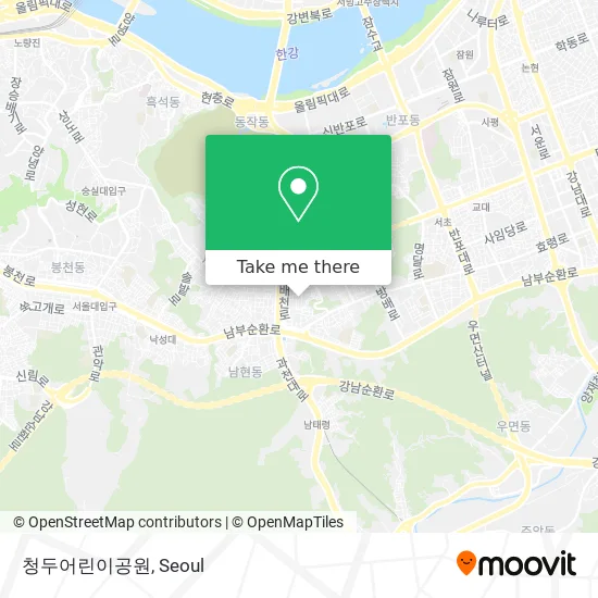 청두어린이공원 map