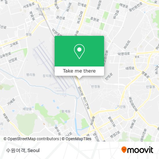 수원여객 map