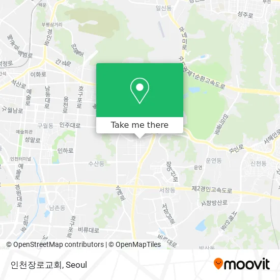 인천장로교회 map