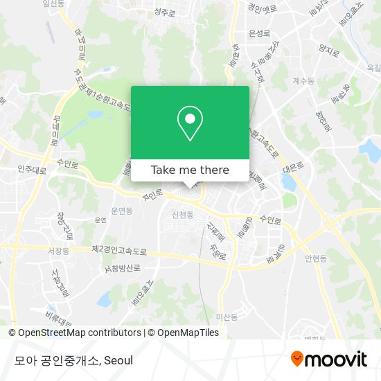 모아 공인중개소 map