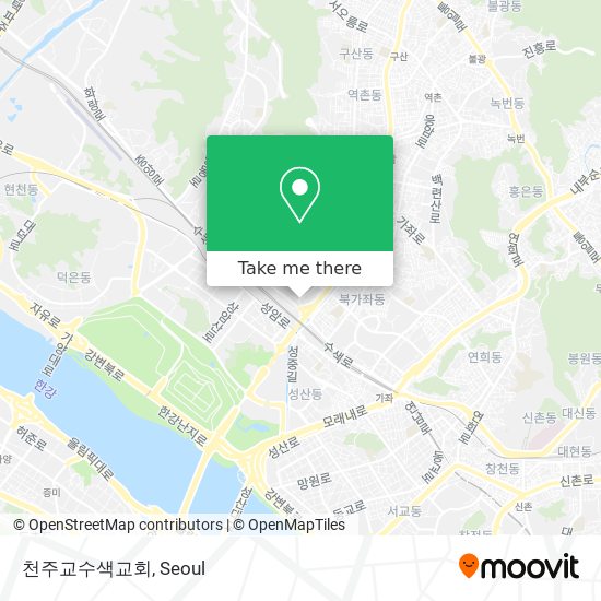 천주교수색교회 map