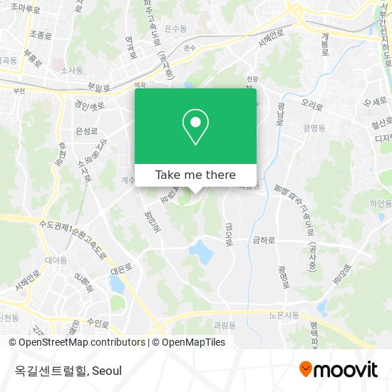 옥길센트럴힐 map