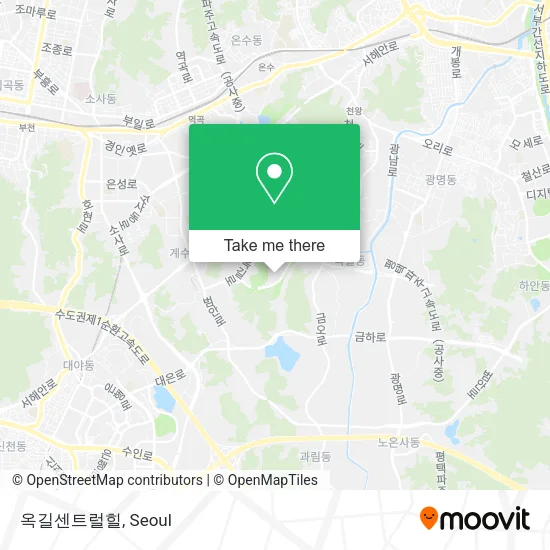 옥길센트럴힐 map