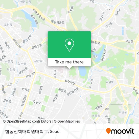 합동신학대학원대학교 map