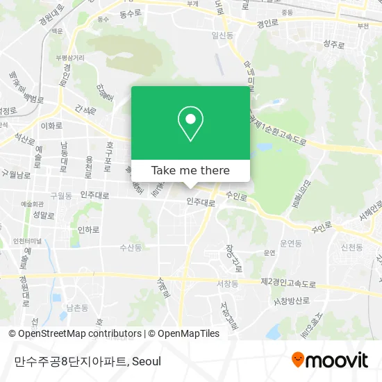 만수주공8단지아파트 map