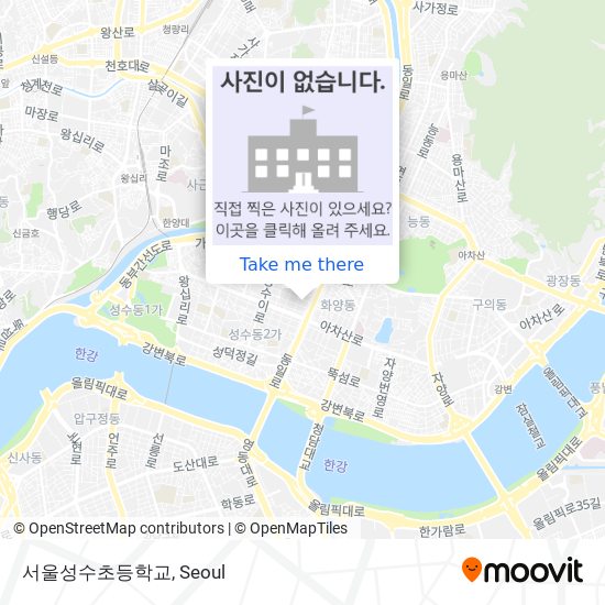 서울성수초등학교 map