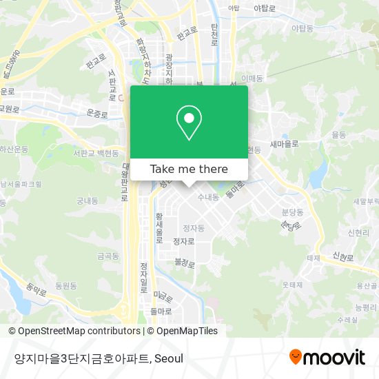 양지마을3단지금호아파트 map