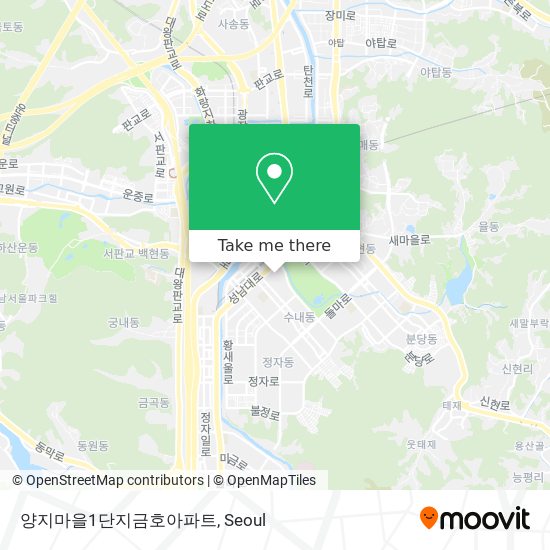 양지마을1단지금호아파트 map