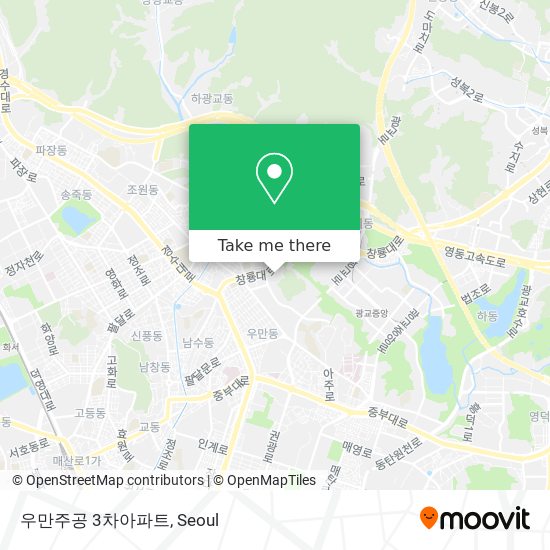 우만주공 3차아파트 map
